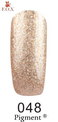 Гель-лак gel-polish gold Pigment 048 F.O.X USF-PB048 - фото Prof-star