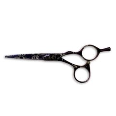 09 PATTERN PURPLE 5,0" Ножиці перукарські прямі для стрижки SUNTACHI