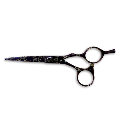 09 PATTERN PURPLE 5,0" Ножницы парикмахерские прямые для стрижки SUNTACHI
