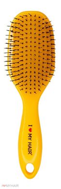Щітка для волосся SPIDER 12 рядів глянцева жовта, 1502 YELLOW