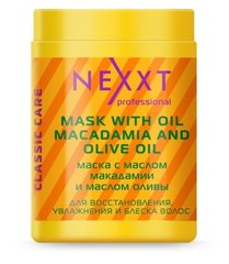 Маска NEXXT Professional з маслом макадамії і оливковою олією 1000 мл, 1000 мл