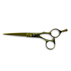 09 YELLOW 5,5`` Ножиці перукарські прямі для стрижки SUNTACHI