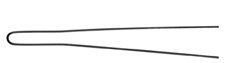 Шпильки POSTICHE-NADELIN 7.5 см.0,8 мм.50 шт.чёрные
