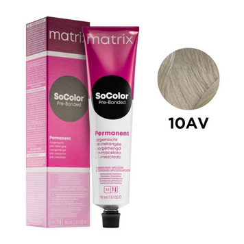 Стійка крем-фарба для волосся відтінок 10AV Matrix Socolor Pre-Bonded E3677600 - фото Prof-star