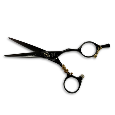 09 KITTY BLACK 5,0`` Ножницы парикмахерские прямые для стрижки SUNTACHI
