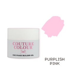 Однофазний гель COUTURE Colour 1-phase Builder Gel #Purplish pink COUTURE COLOUR 15 мл