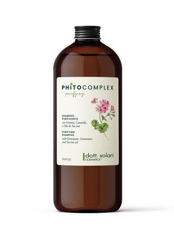 Шампунь очищаючий для шкіри голови проти лупи Dott. Solari Cosmetics 1000 мл 249 - фото Prof-star
