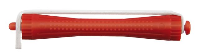 Бигуди для холодной завивки с круглой резинкой 9*90 мм.12 шт. красные