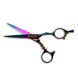 09 KITTY RAINBOW 5,0`` Ножницы парикмахерские прямые для стрижки SUNTACHI
