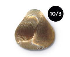 Крем-фарба для волосся OLLIN Professional PERFORMANCE 10/3 світлий блондин золотистий 60 мл, 60 мл