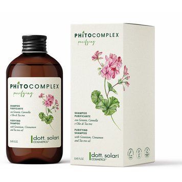 Шампунь очищаючий для шкіри голови проти лупи Dott. Solari Cosmetics 250 мл 248 - фото Prof-star