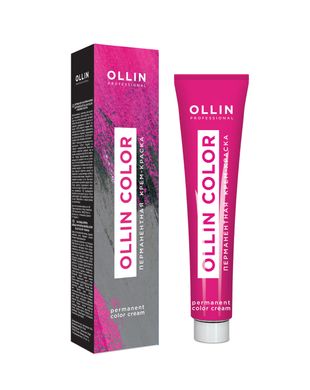 Крем-краска для волос OLLIN Professional COLOR 1/0 сине-черный 60 мл, 60 мл