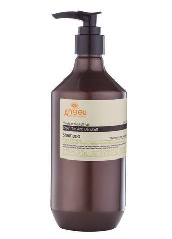 Шампунь проти лупи з зеленим чаєм Angel Professional 400 мл PL-06-1 - фото Prof-star