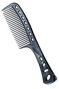Гребень с ручкой YS-601 Black YS-601 Black - фото Prof-star