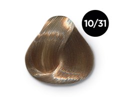 Крем-краска для волос OLLIN Professional PERFORMANCE 10/31 светлый блондин золотисто-пепельный 60 мл, 60 мл
