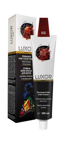 Фарба для волосся LUXOR Professional 66 Червоний коректор 100 мл 691213 - фото Prof-star
