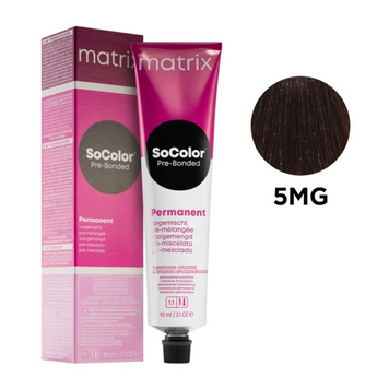 Стійка крем-фарба для волосся відтінок 5MG Matrix Socolor Pre-Bonded E3698000 - фото Prof-star