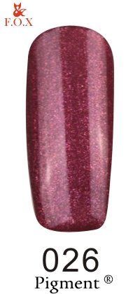 Гель-лак gel-polish gold Pigment 026 F.O.X USF-P026 - фото Prof-star