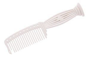 Гребень с ручкой YS-608 White YS-608 White - фото Prof-star