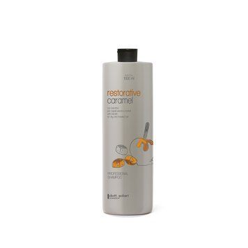 Шампунь відновлюючий карамель з кератином Dott. Solari Cosmetics 1000 мл 023 - фото Prof-star