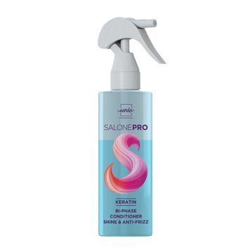 Двухфазный кондиционер для волос KERATIN SHINE & ANTI-FRIZZ SALONE PRO Unic 200 мл SPTPS/400 - фото Prof-star