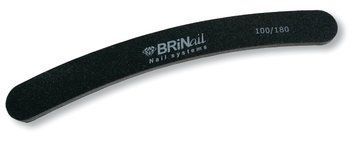 Пилка для ногтей Бумеранг черная 100\180 BRINail 8506 - фото Prof-star
