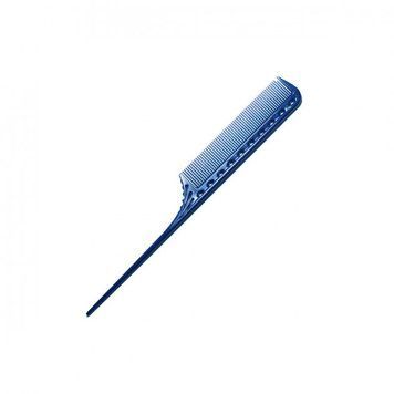Расческа с хвостиком YS-101 Blue Tail Combs YS-101 Blue - фото Prof-star